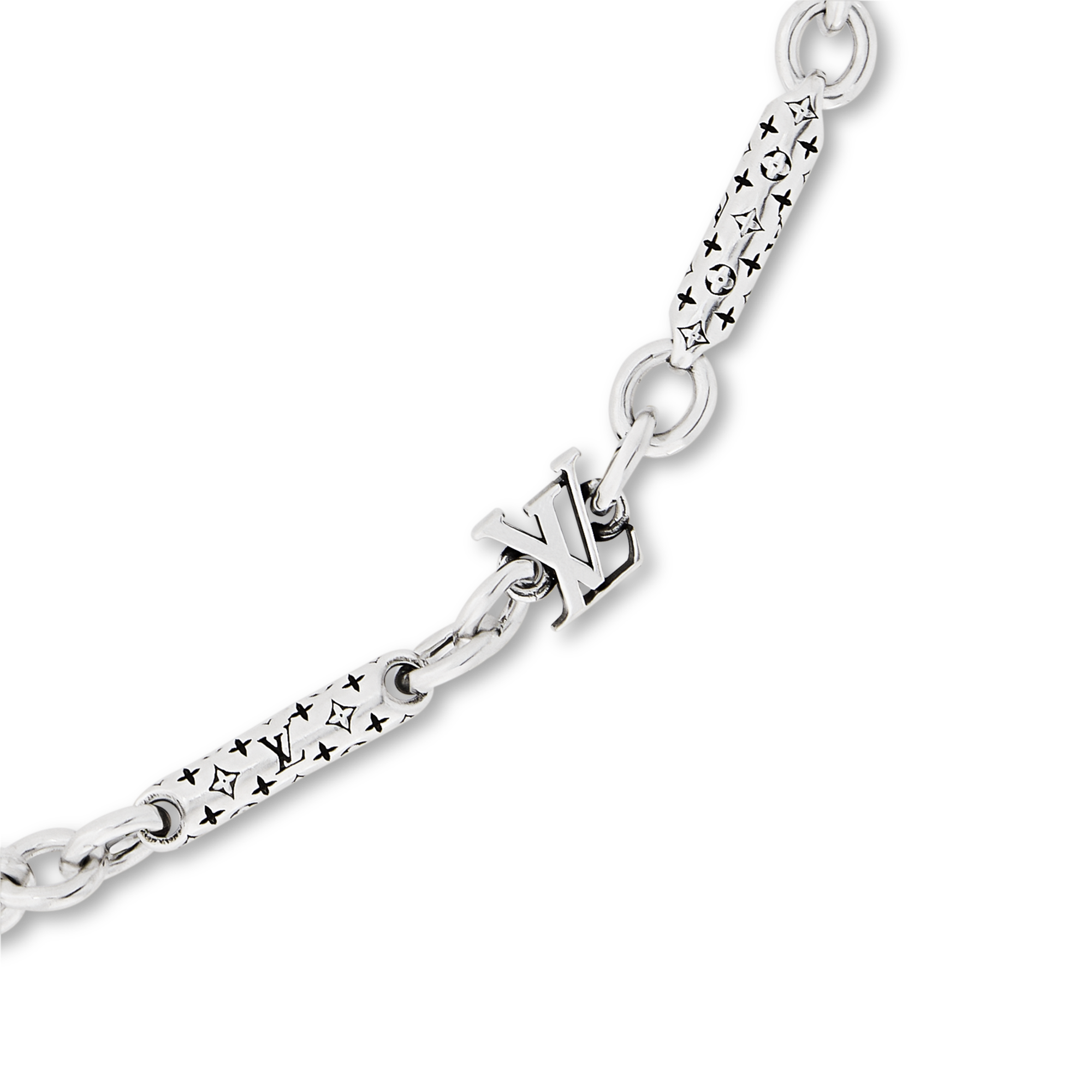 LV Bambou Chain Necklace S00 - Men - Fashion Jewelry | LOUIS VUITTON ®